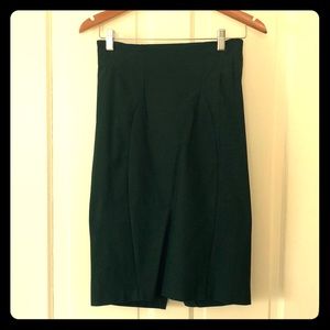 Evergreen pencil skirt